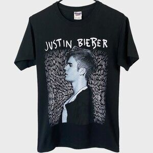 Justin Bieber Purpose World Tour 2016 Concert T-Shirt Womens Small Black S/S Tee